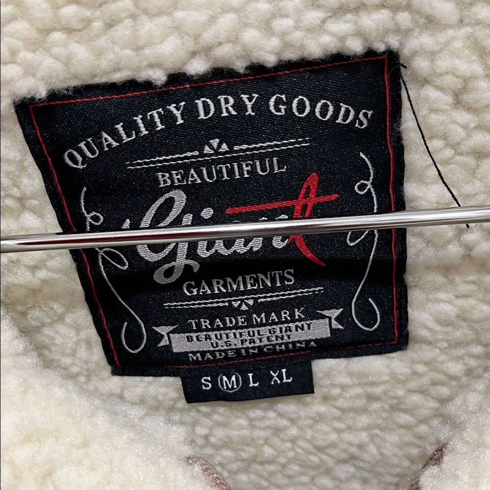 Trucker Brown Sherpa-Collar Jacket! - Picture 2 of 4
